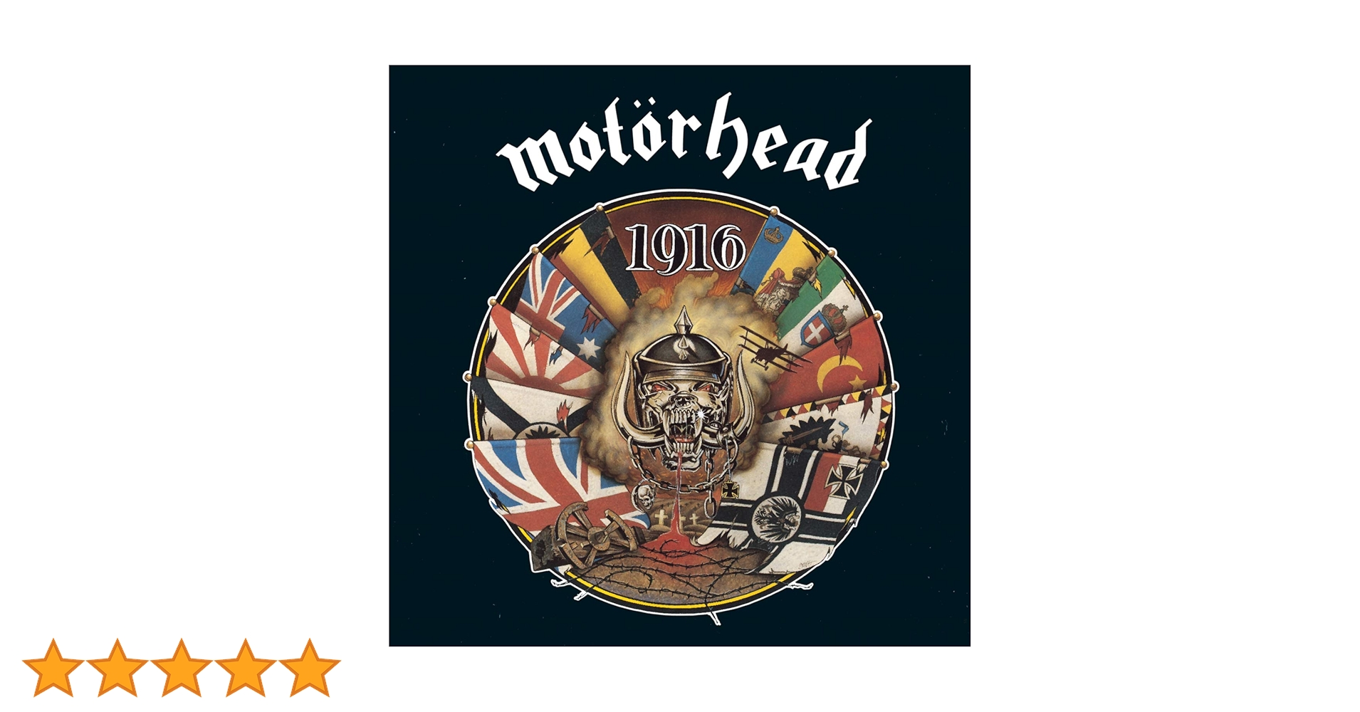 Motörhead – 1916 アナログレコード LP Motörhead – 1916 – Vinyl (LP, Album + 2 more), 1991